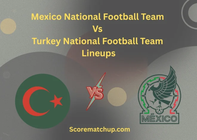 Mexico National Football Team Vs Turkey National Football Team Lineups: Gold Cup Warm-Up