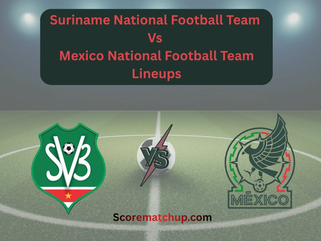 Suriname National Football Team Vs Mexico National Football Team Lineups – CONCACAF Gold Cup