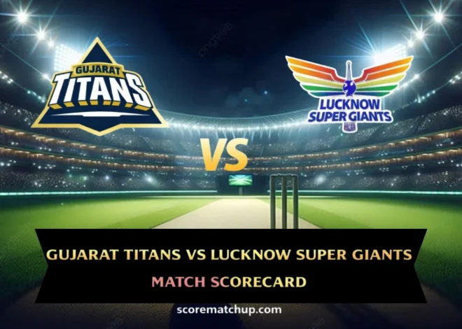 Gujarat Titans Vs Lucknow Super Giants Match Scorecard – Dominant GT Win