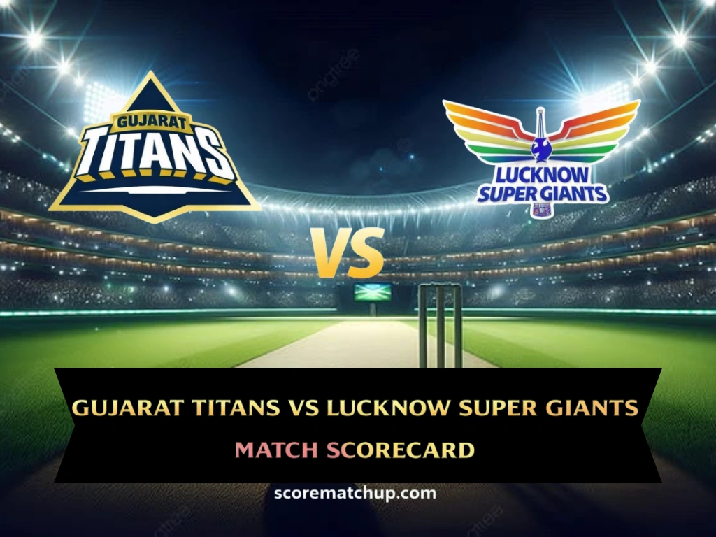Gujarat Titans Vs Lucknow Super Giants Match Scorecard – Dominant GT Win