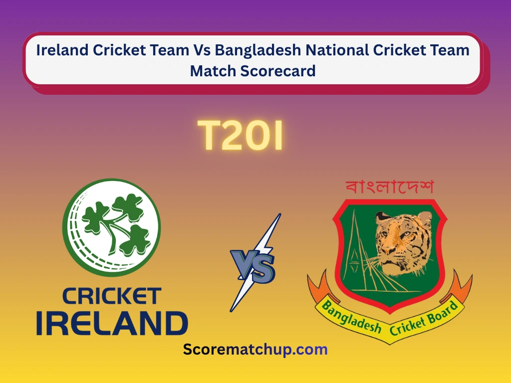 Ireland Cricket Team Vs Bangladesh National Cricket Team Match Scorecard – 3rd T20I: Bangladesh Wins Series 2-1