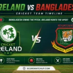 Ireland Cricket Team Vs Bangladesh National Cricket Team Timeline