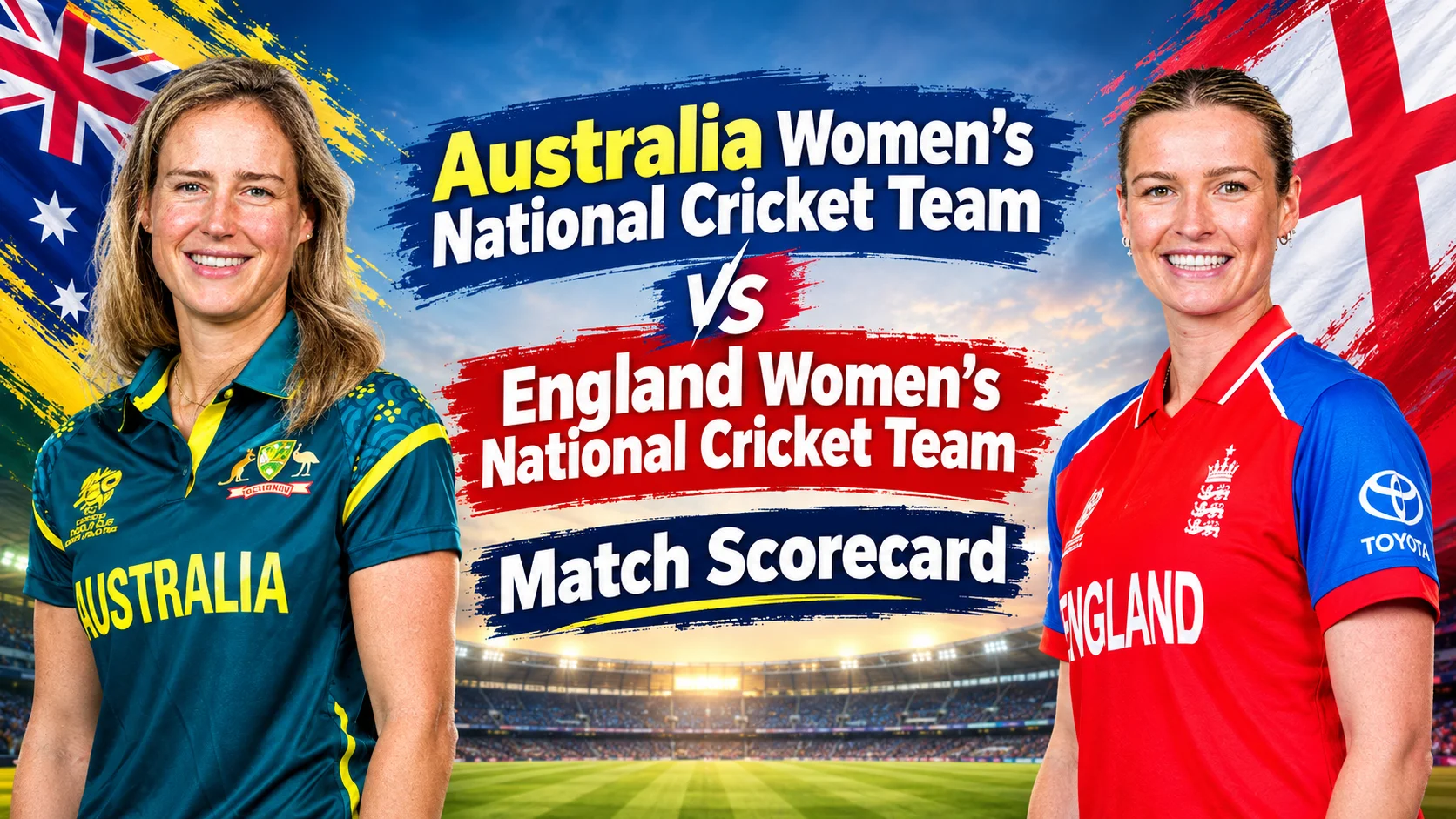 Australia Women's National Cricket Team vs England Women's National Cricket Team Match Scorecard