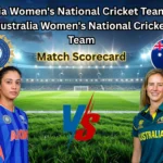 India Women's National Cricket Team vs Australia Women's National Cricket Team Match Scorecard