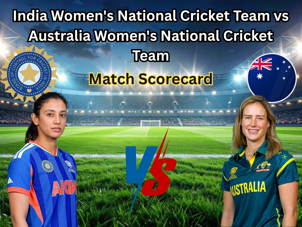 India Women's National Cricket Team vs Australia Women's National Cricket Team Match Scorecard