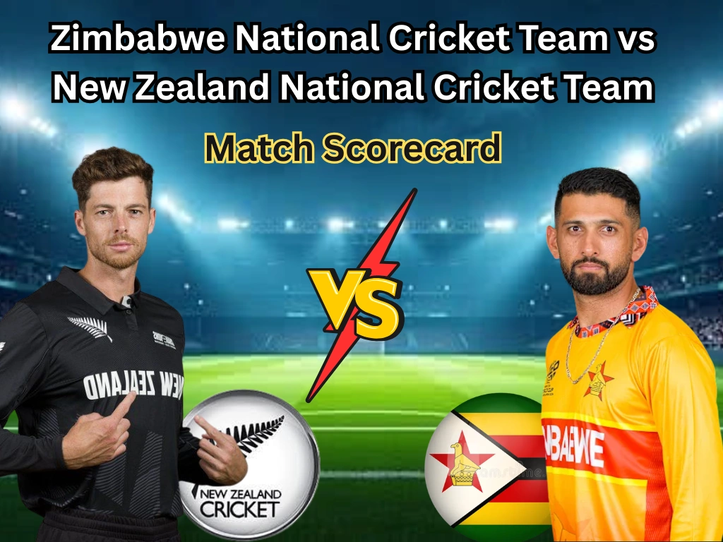 Zimbabwe National Cricket Team vs New Zealand National Cricket Team Match Scorecard